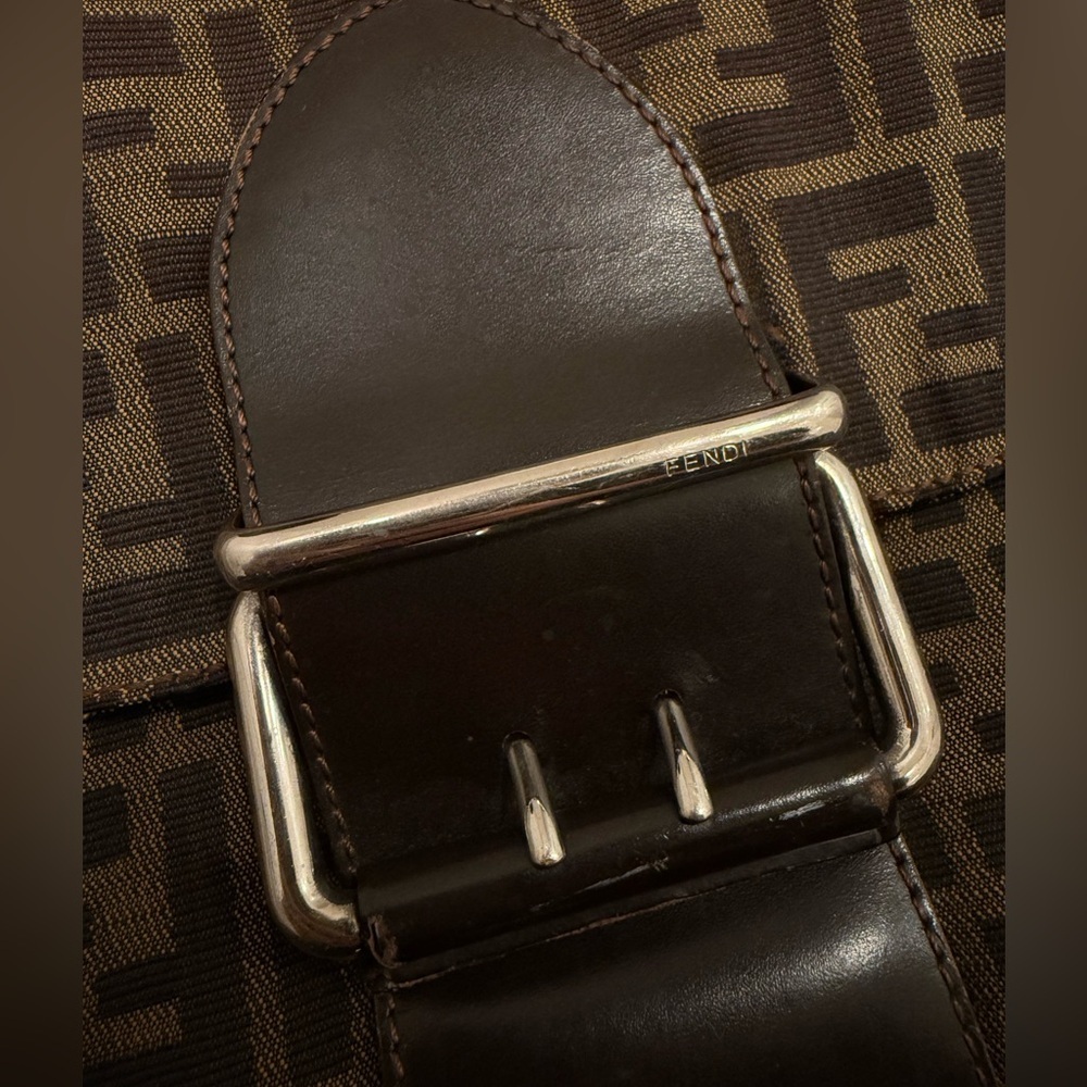 Fendi vintage Zucca Borsa Con Messenger Bag - Picture 7 of 13
